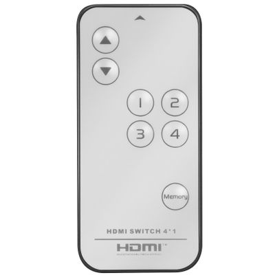 HDMI-switch 4 in 1 ut. 4K/60Hz HDCP HDR CEC