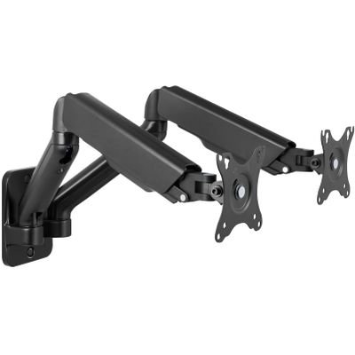 Monitorarm Väggfäste 17-32" Dubbel gasfjädrad