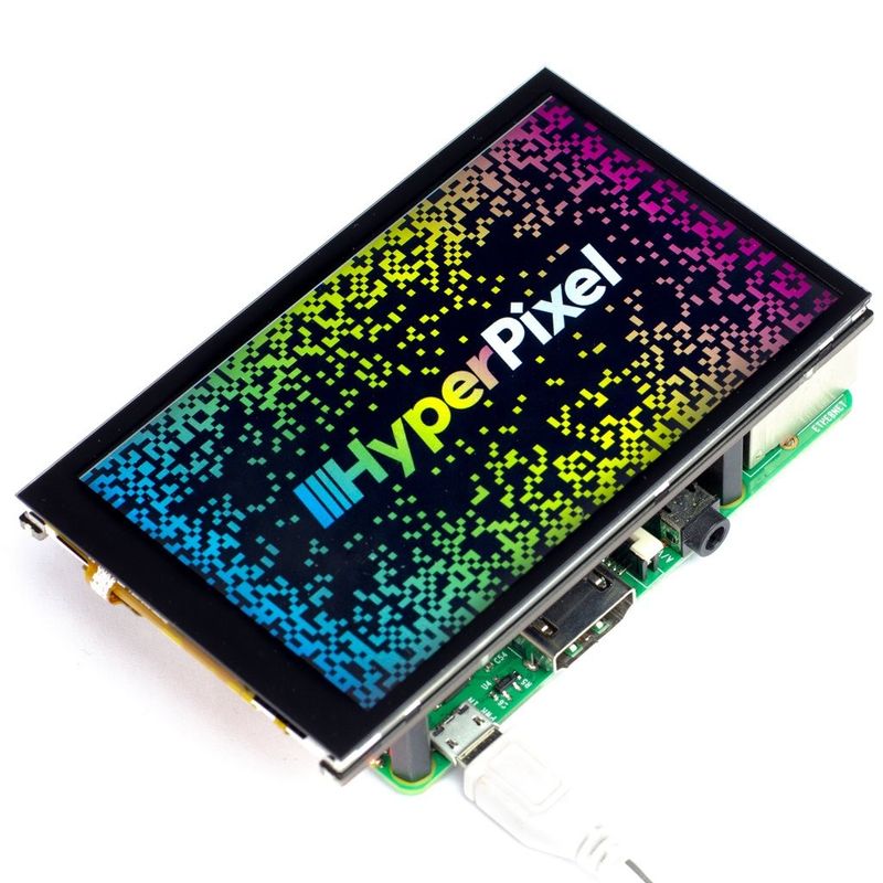 HyperPixel 4.0 - Hi-Res Display for Raspberry Pi - With touch