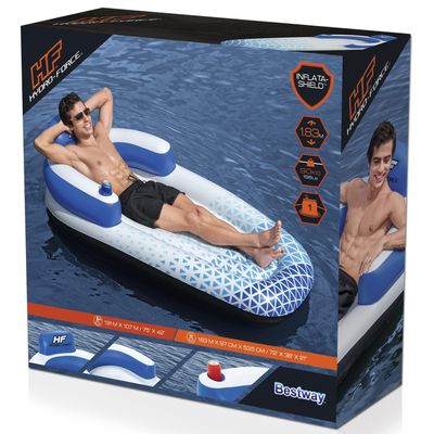 Hydro Force Indigo Wave Lounge 1.91m x 1.07m