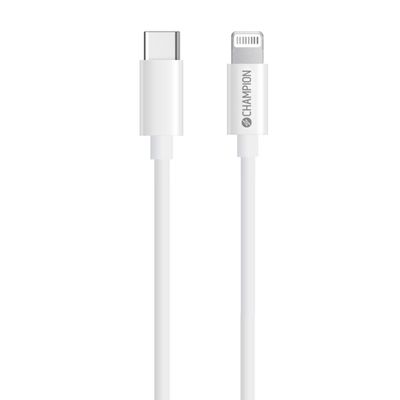 Ladd&Synk kabel USB-C till Lightning 1m Vit