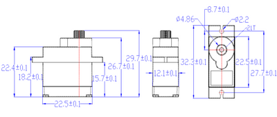 Analogt Servo - FS90