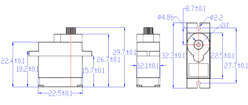 Analogt Servo - FS90
