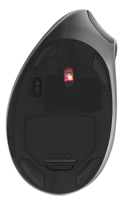 DELTACO Office Wireless vertical ergonomic mouse, silent clicks, 2400