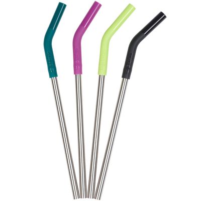 Paille 4 Pack - 8mm Multi Color