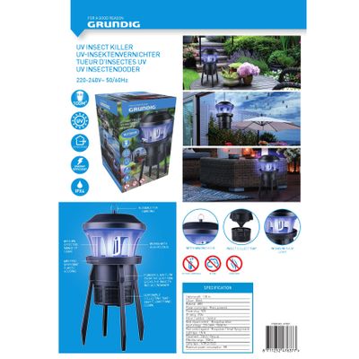 Myggfångare 9W / 230V, 100 Kvm