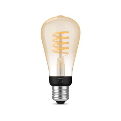 Hue White Ambiance Filamentlampa 7W ST64 E27