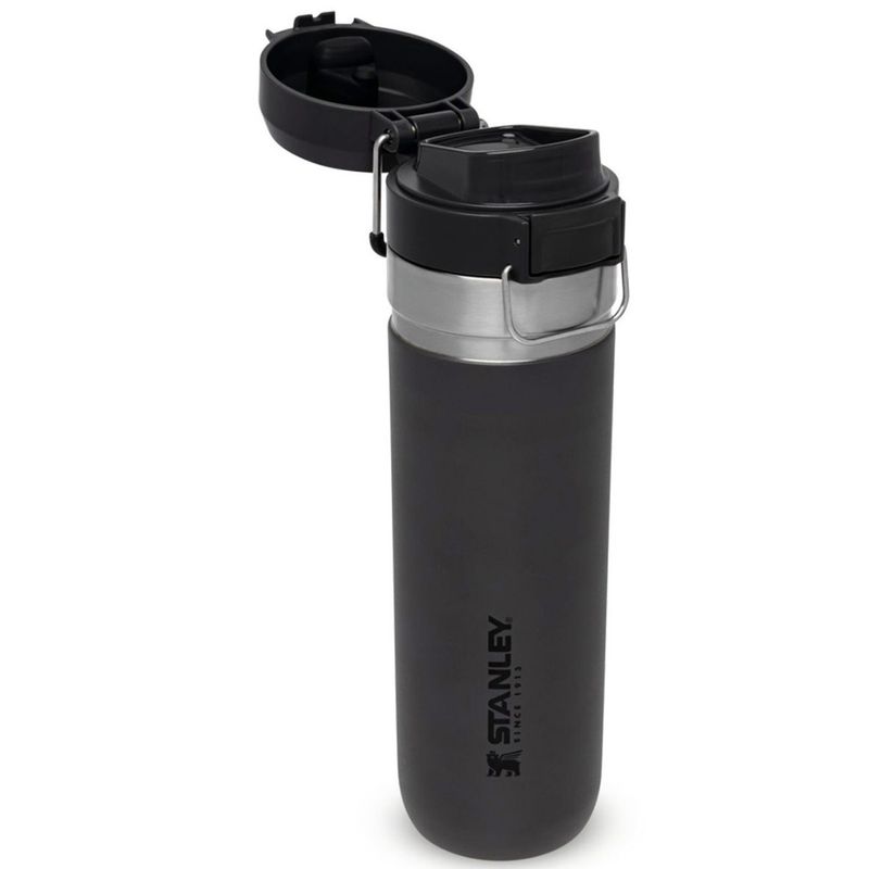 The Quick Flip Water Bottle 0.7L Charcoal