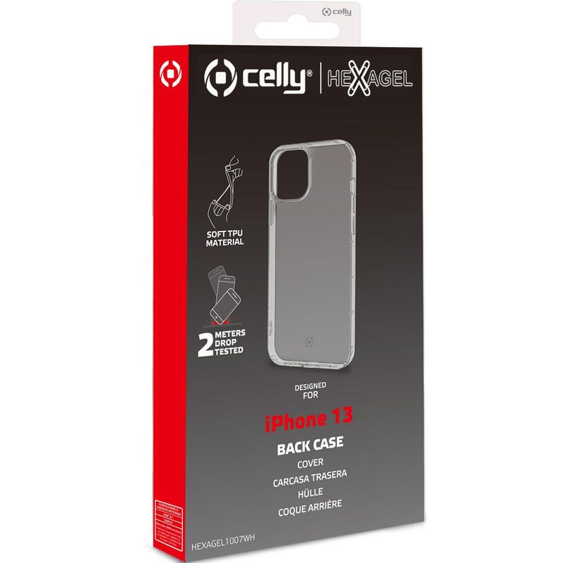Hexagel Anti-shock case iPhone 13 Transparent