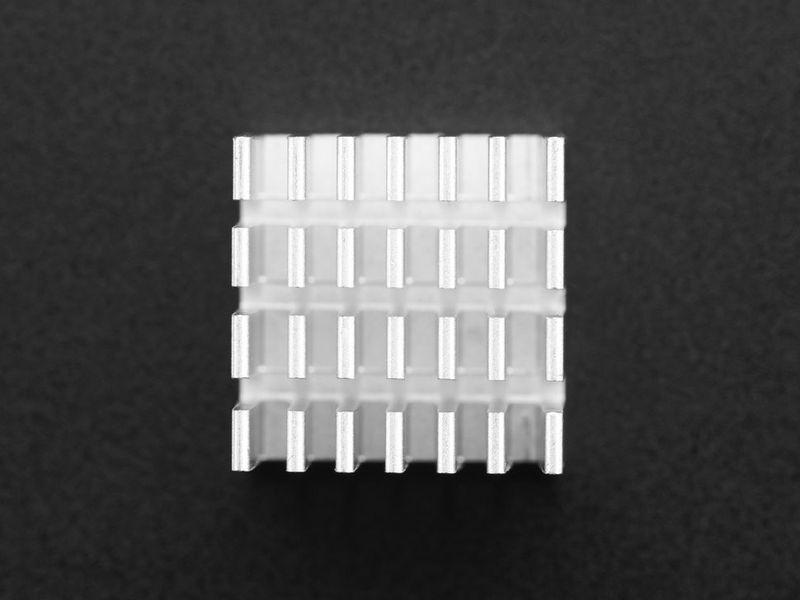 Cooling fan for Raspberry Pi3/4 made of aluminum