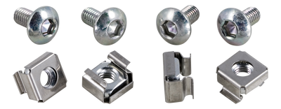 DELTACO L-brackets, 2-pack, 550mm, for 600x800 deep cabinets