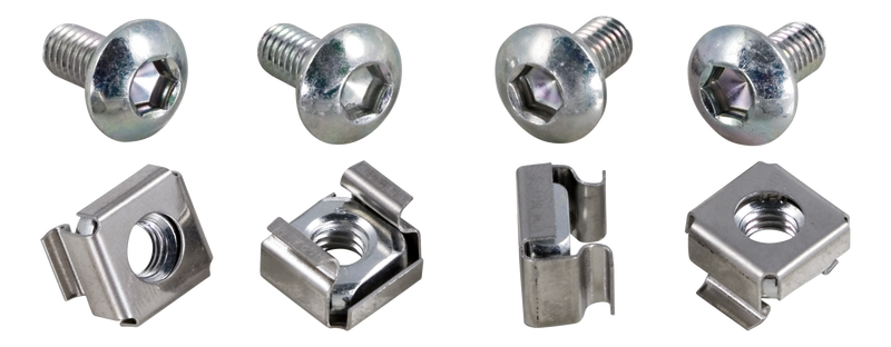 DELTACO L-brackets, 2-pack, 550mm, for 600x800 deep cabinets