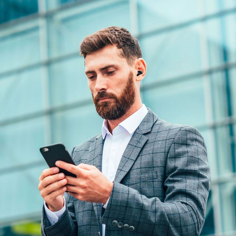 Flip1 True Wireless Headset Earbuds Black