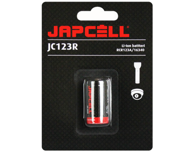 Uppladdningsbart 123A batteri