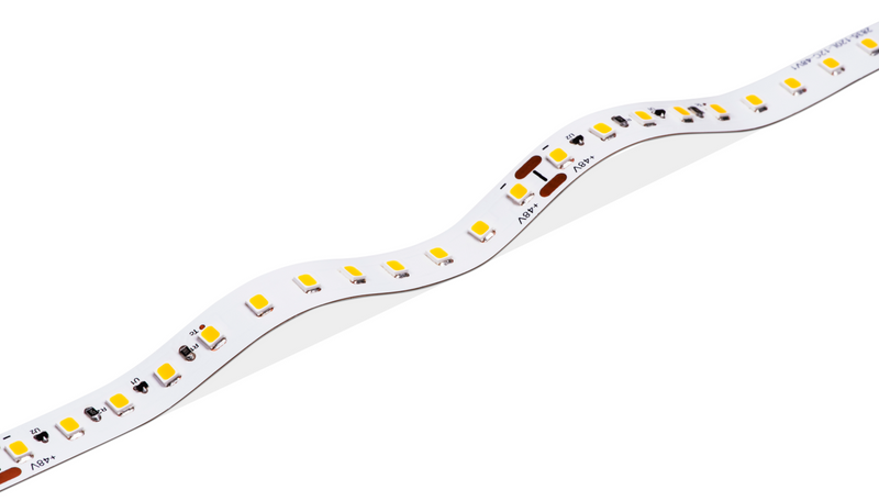 LED-list för långa dragningar 30m och uppåt - MaxRun - Statisk Vit - IP67 - 48V