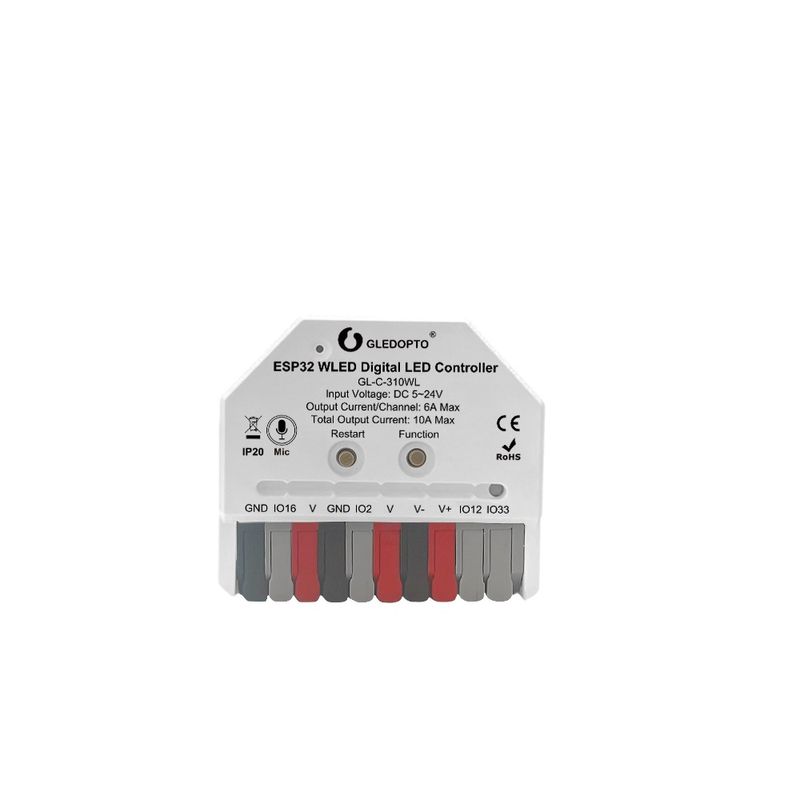Ultra Mini ESP32 WLED LED Strip Controller
