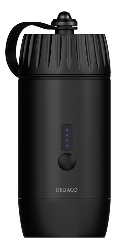 Powerbank 15 000mAh - IP67 med ficklampa