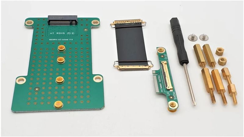 M.2 Expansionsmodul för ROCK 4 C+ / SE