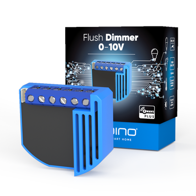 Built-in dimmer 12-24 VDC - Flush Dimmer 0-10V