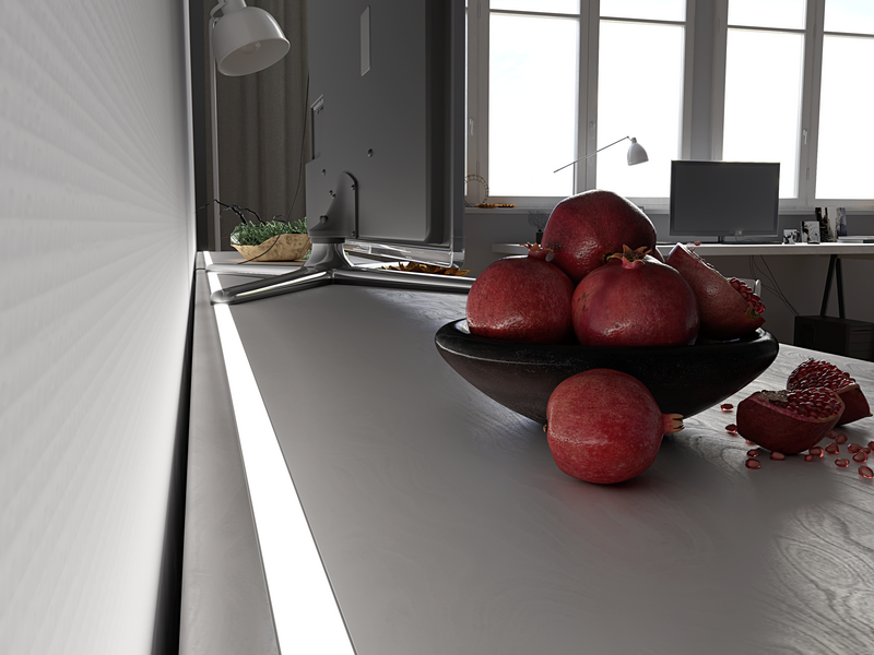 Aluminum profile for LED strip