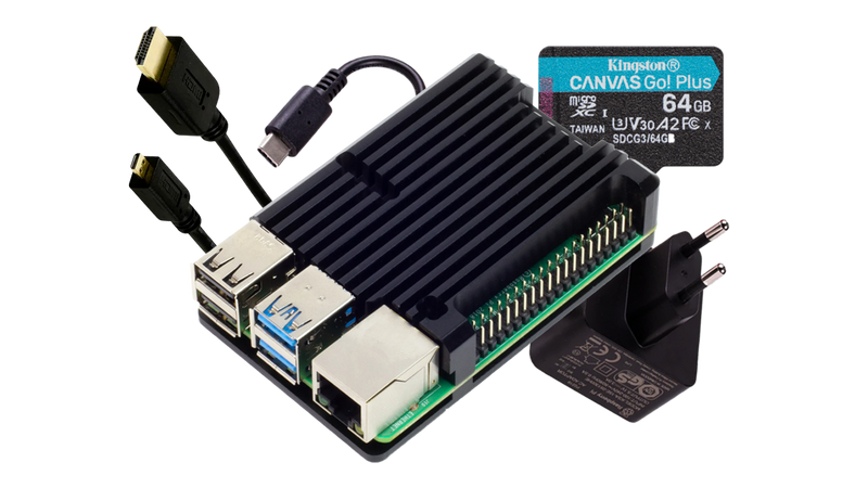 Raspberry Pi 4 8GB Paket - m.nu config