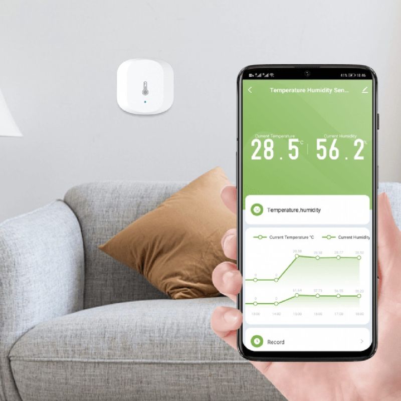 Woox Zigbee Smart Humidity & Temperature Sensor