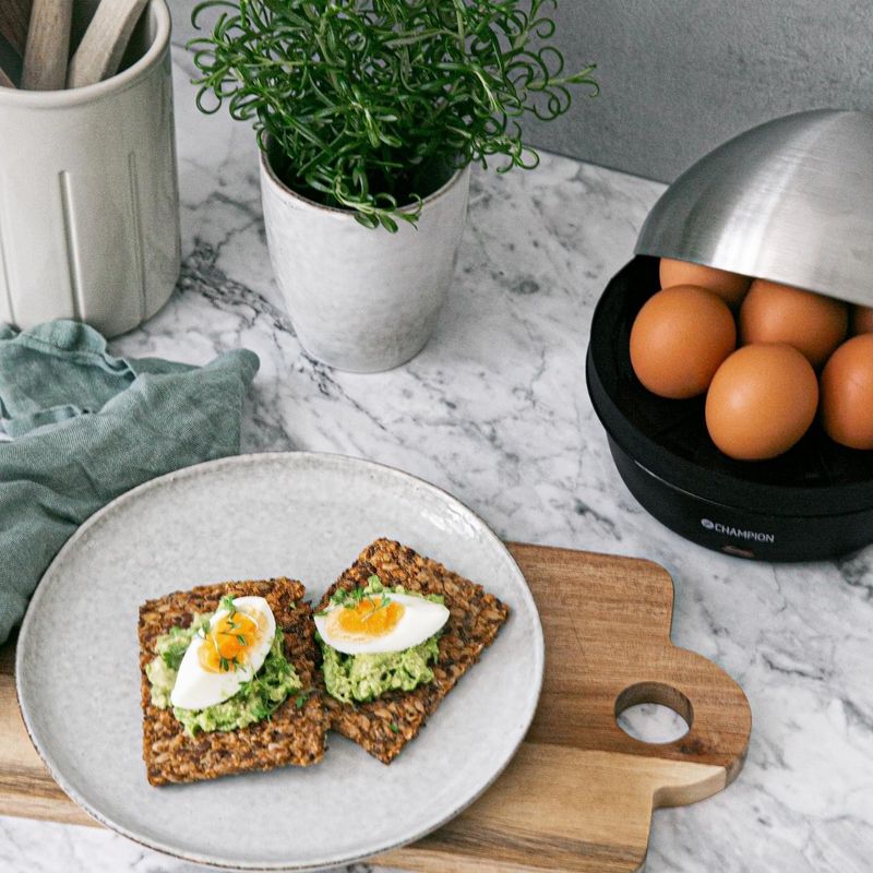 Egg cooker for 7 eggs Stainless steel