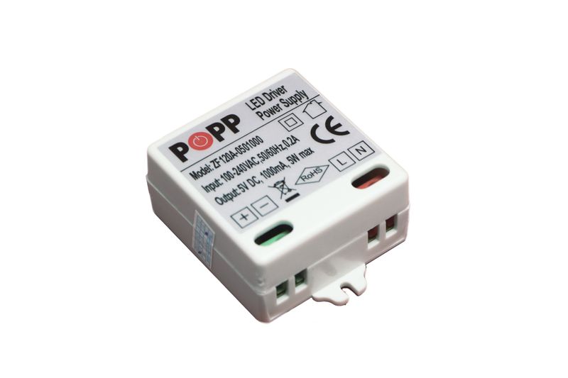 Popp External Power Supply for KeyPad (5V DC 1A)