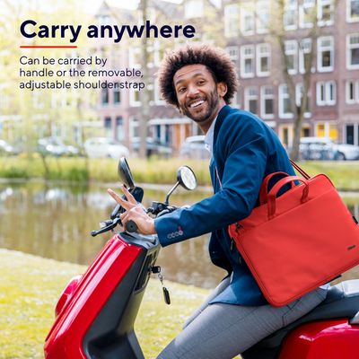 Bologna Laptopväska 16" Eco-friendly Röd