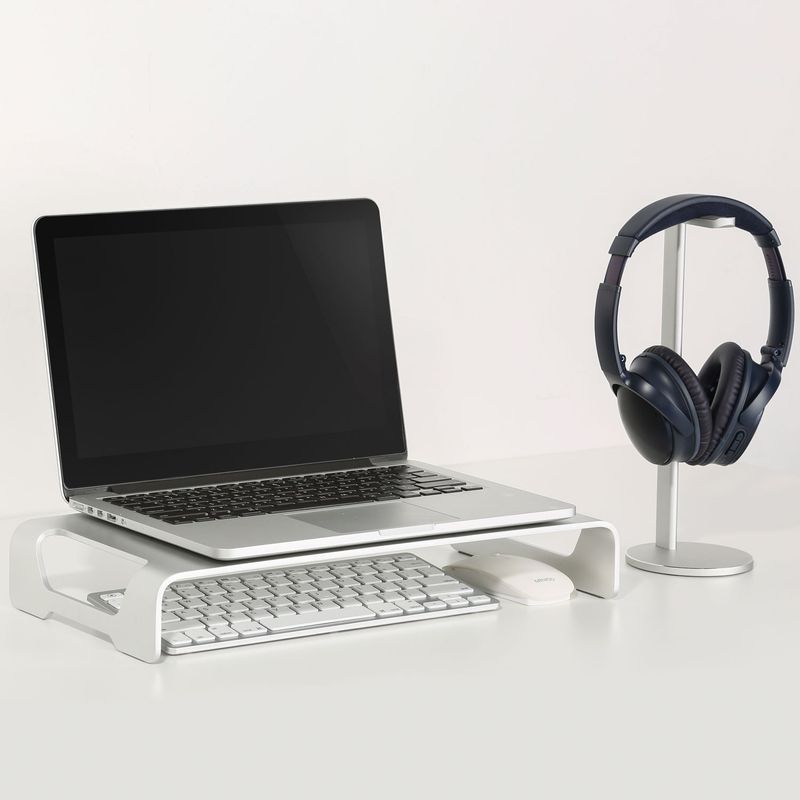 Monitorställ i aluminium