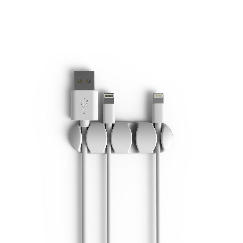Bluelounge CableDrop Multi - Självhäftande hållare för sladdar 2-pack