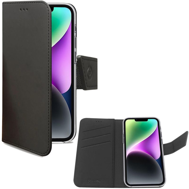 Wallet Case iPhone 14 Black