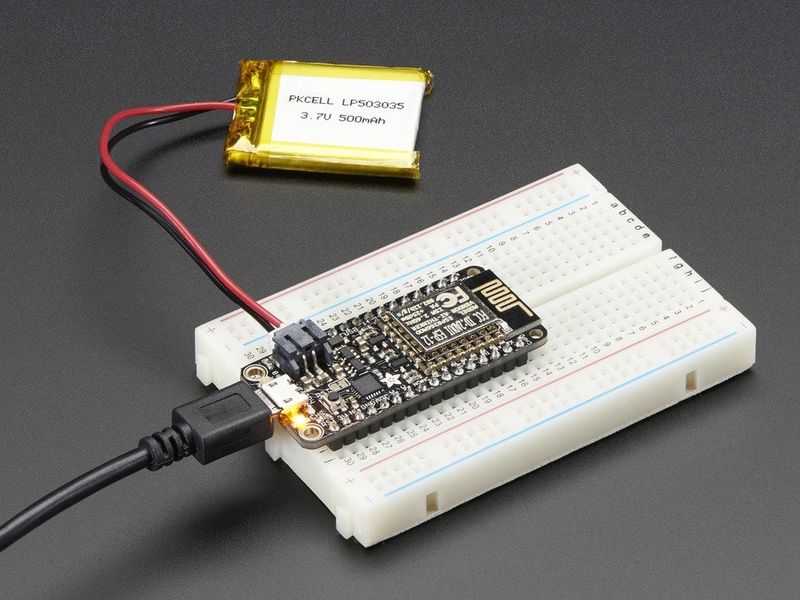 Adafruit Feather HUZZAH with ESP8266 WiFi