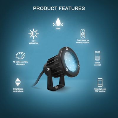 Trädgårslampa för utomhusbruk - Garden Light Pro - 7W