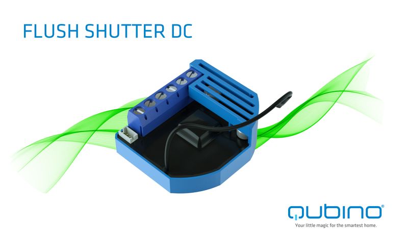 Recessed module for roller blinds - Flush Shutter DC