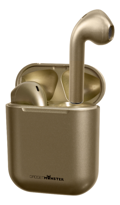 Headphones TWS Earbuds, gold