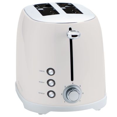 Toaster 2 slices Creme White Series