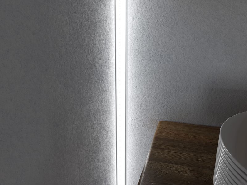 Hörn aluminiumprofil för LED-list