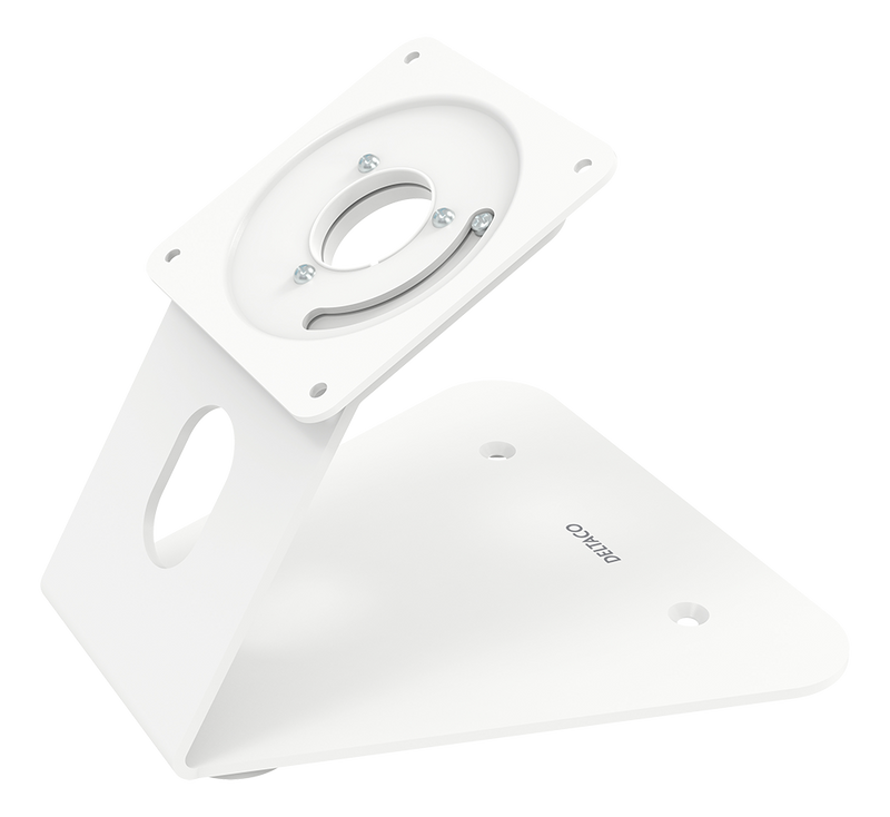 DELTACO Office Table desk stand tilted 
VESA 75x75, 100x100 
Color: White