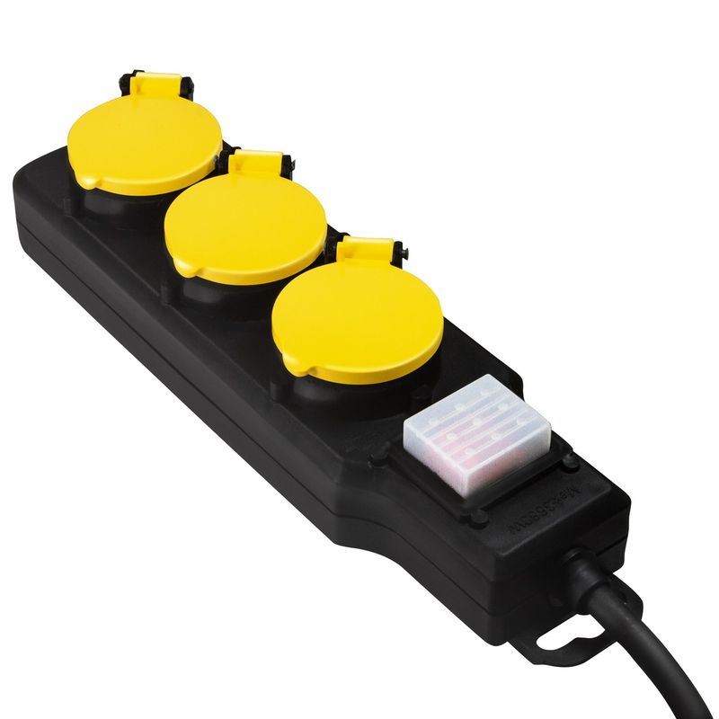 Grenuttag 3-vägs Utomhusbruk med brytare IP44