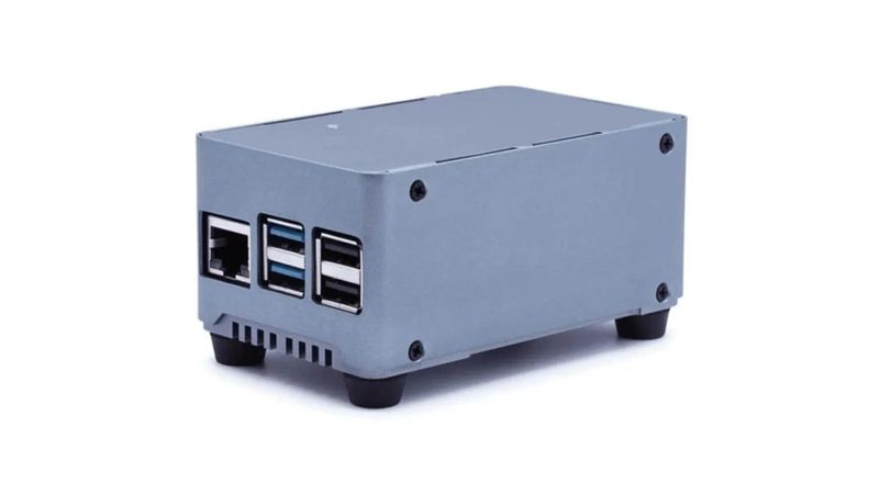 Passivt kylt case i metall till ROCK 4 SE