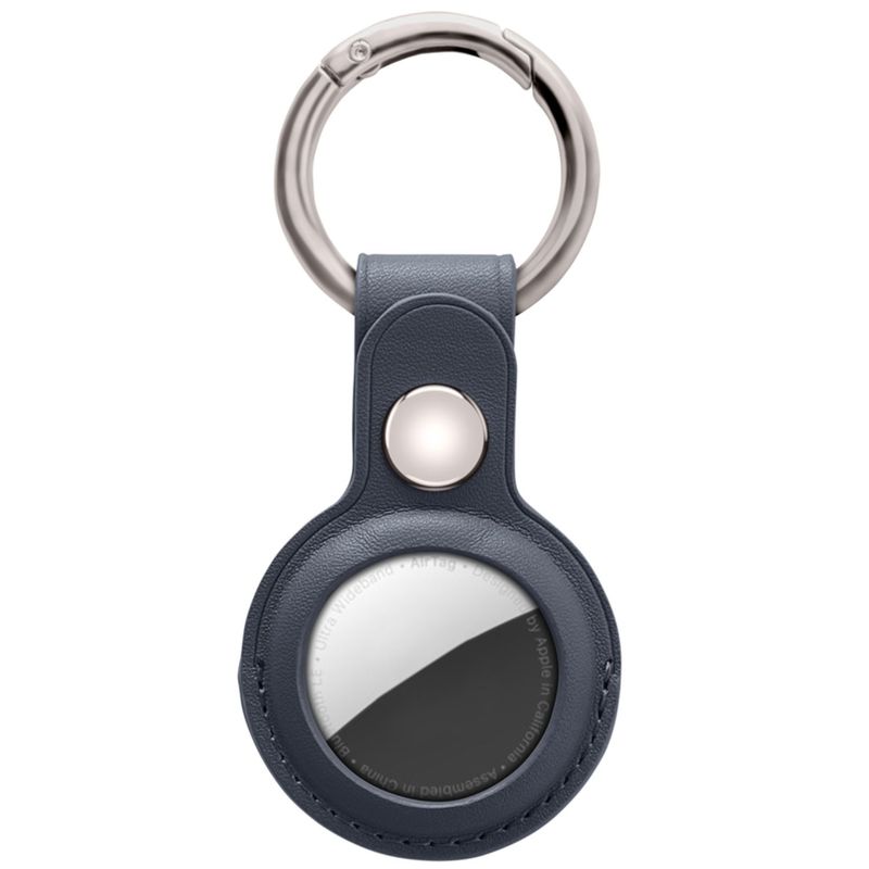 AirTag Cover Läder Blå