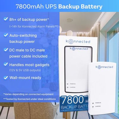 Backup Batteri - Konnected