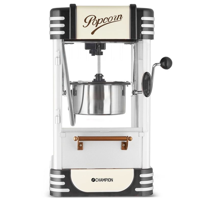 Popcornmaskin Retro XL Svart