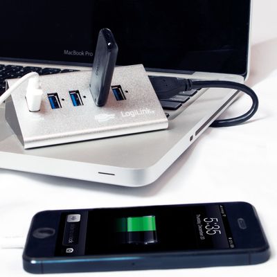 USB 3.0-hub 4+1 fast charge