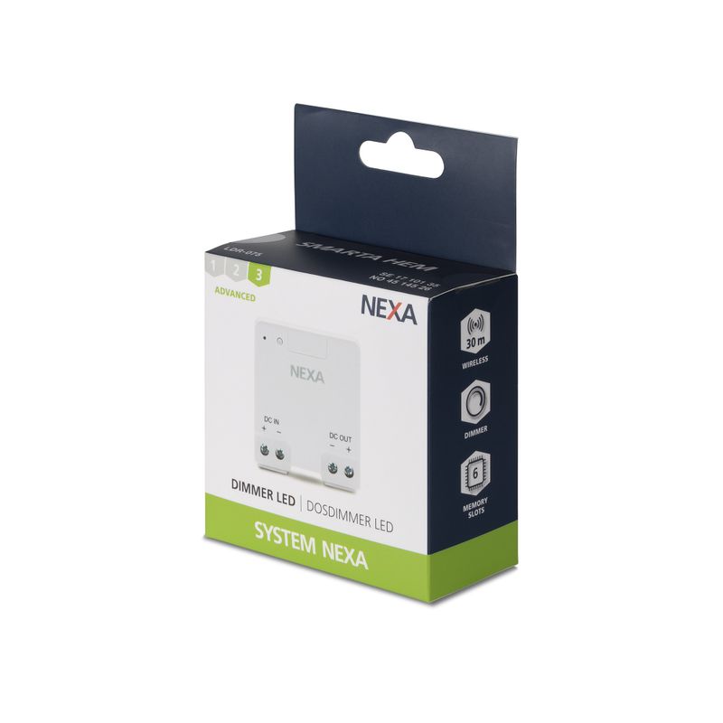 Dimmer for LED 12-24V - 75W - LDR-075