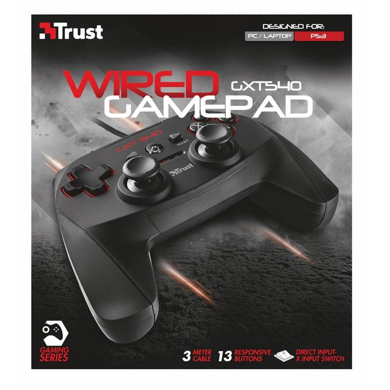 GXT 540 Wired Gamepad PC/PS3