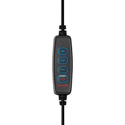 Ring light för smartphone Ø8,5 cm med klämma