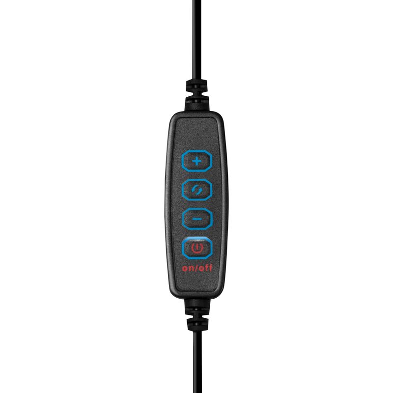 Ring light för smartphone Ø8,5 cm med klämma