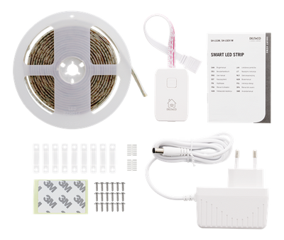 Smart RGB LED-list WiFi (Warm & Cold White) 3m - DELTACO